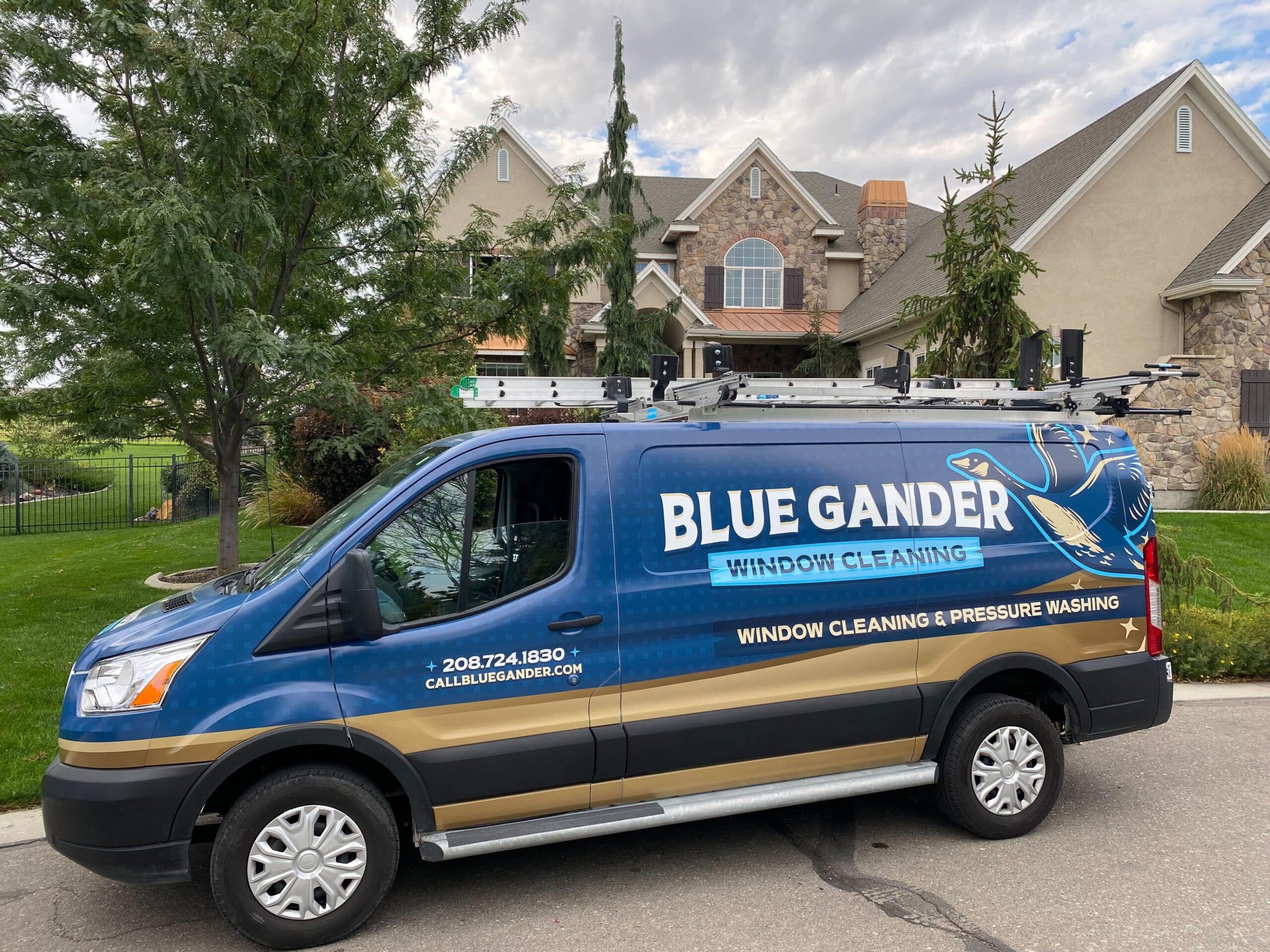 Van Blue Gander Window Cleaning Boise ID